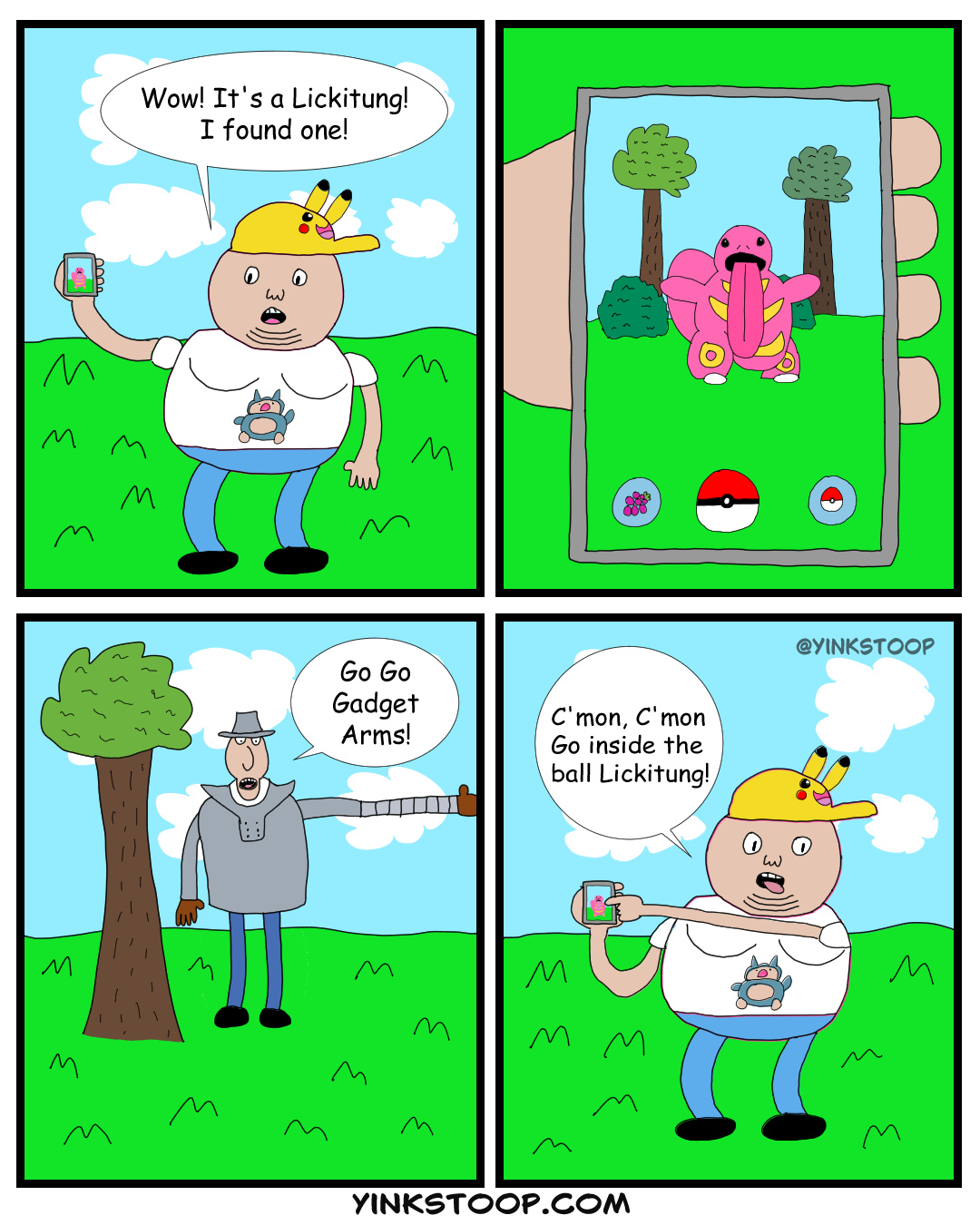 Pokemon Go Go Gadget