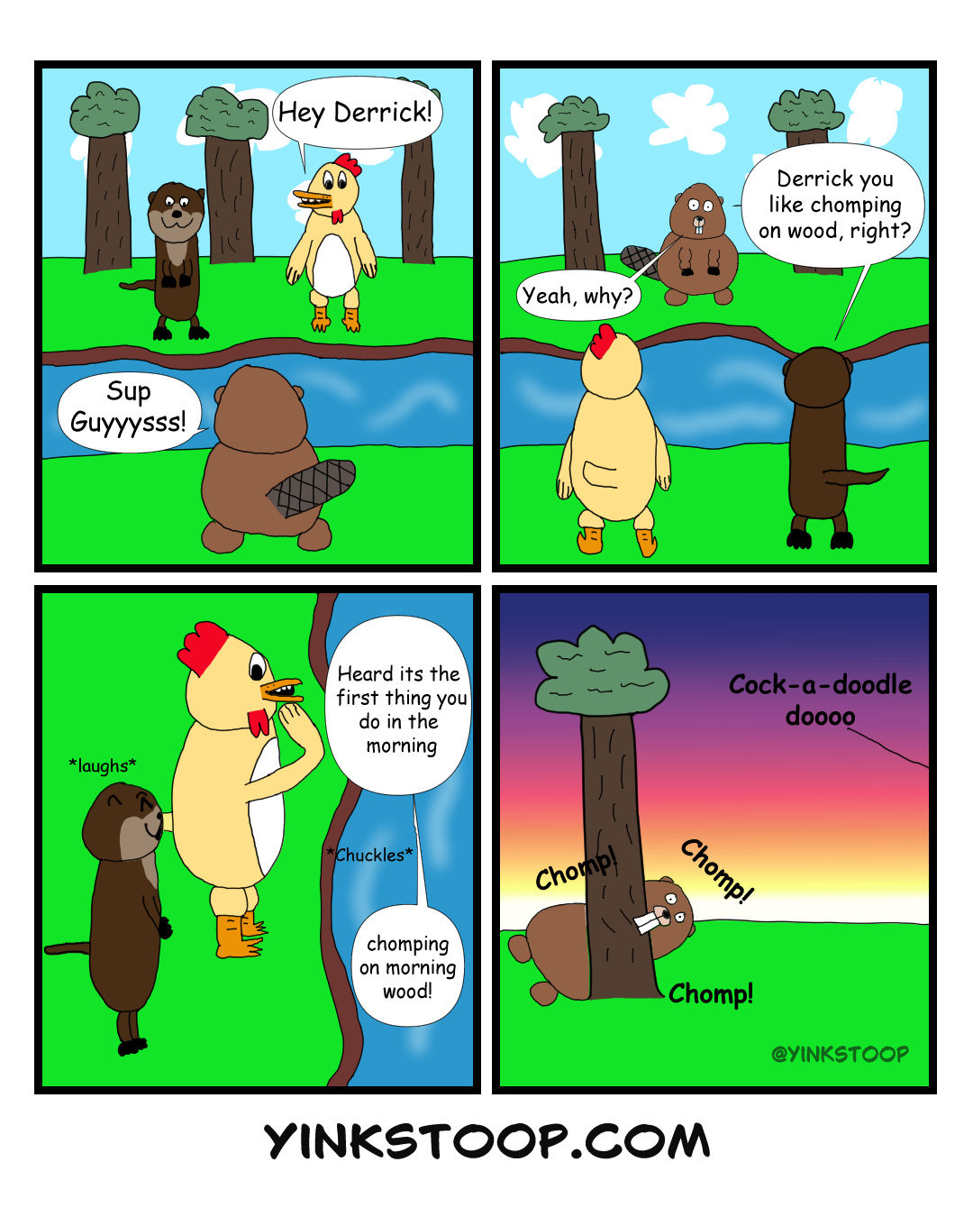 Punchline From Across the River